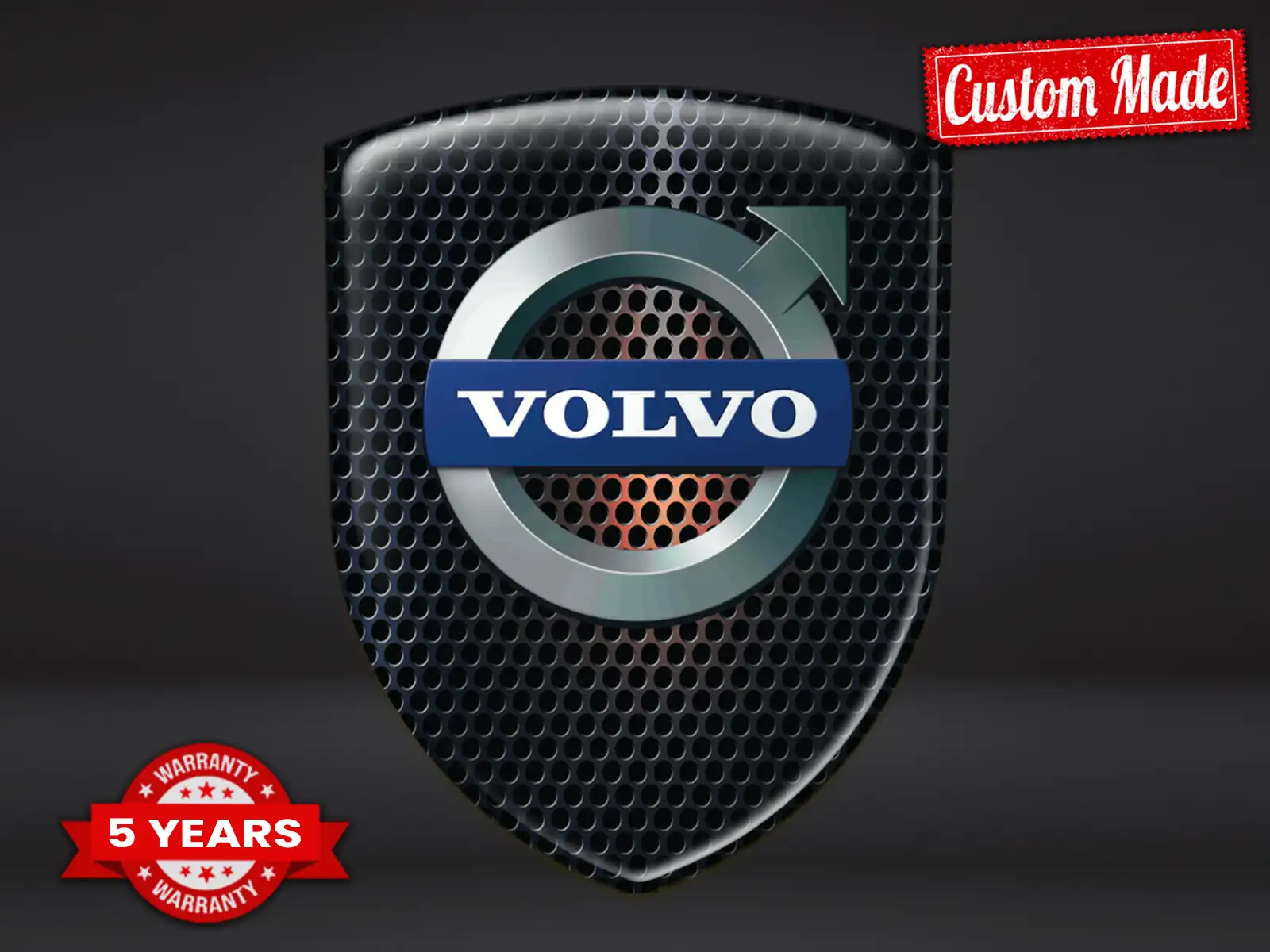 Volvo Emblemas Empresa Coche Pro Máximo Resistentes Diseño 